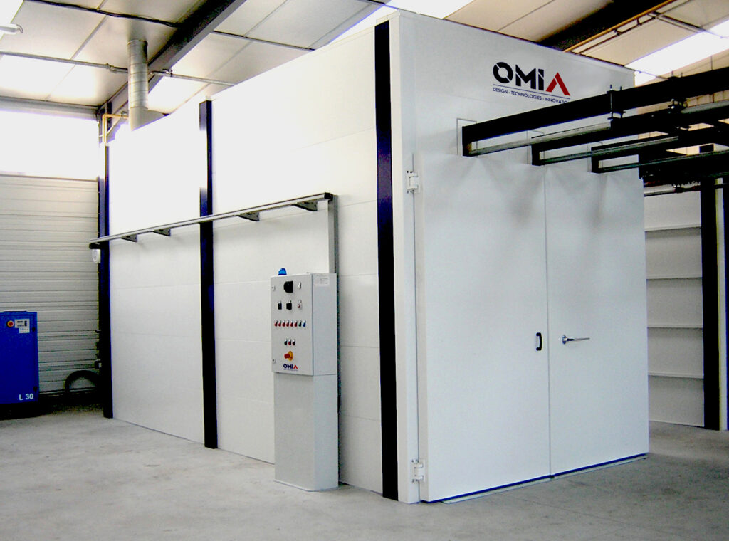 Cabine de peinture ouverte - CS - OMIA - pour applications
